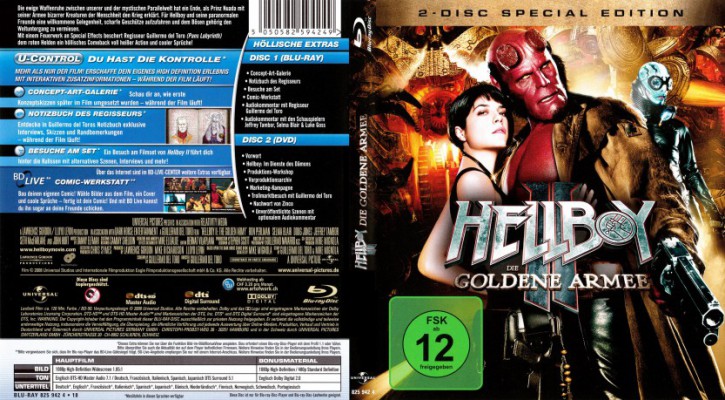 poster Hellboy 2 - Die goldene Armee  (2008)